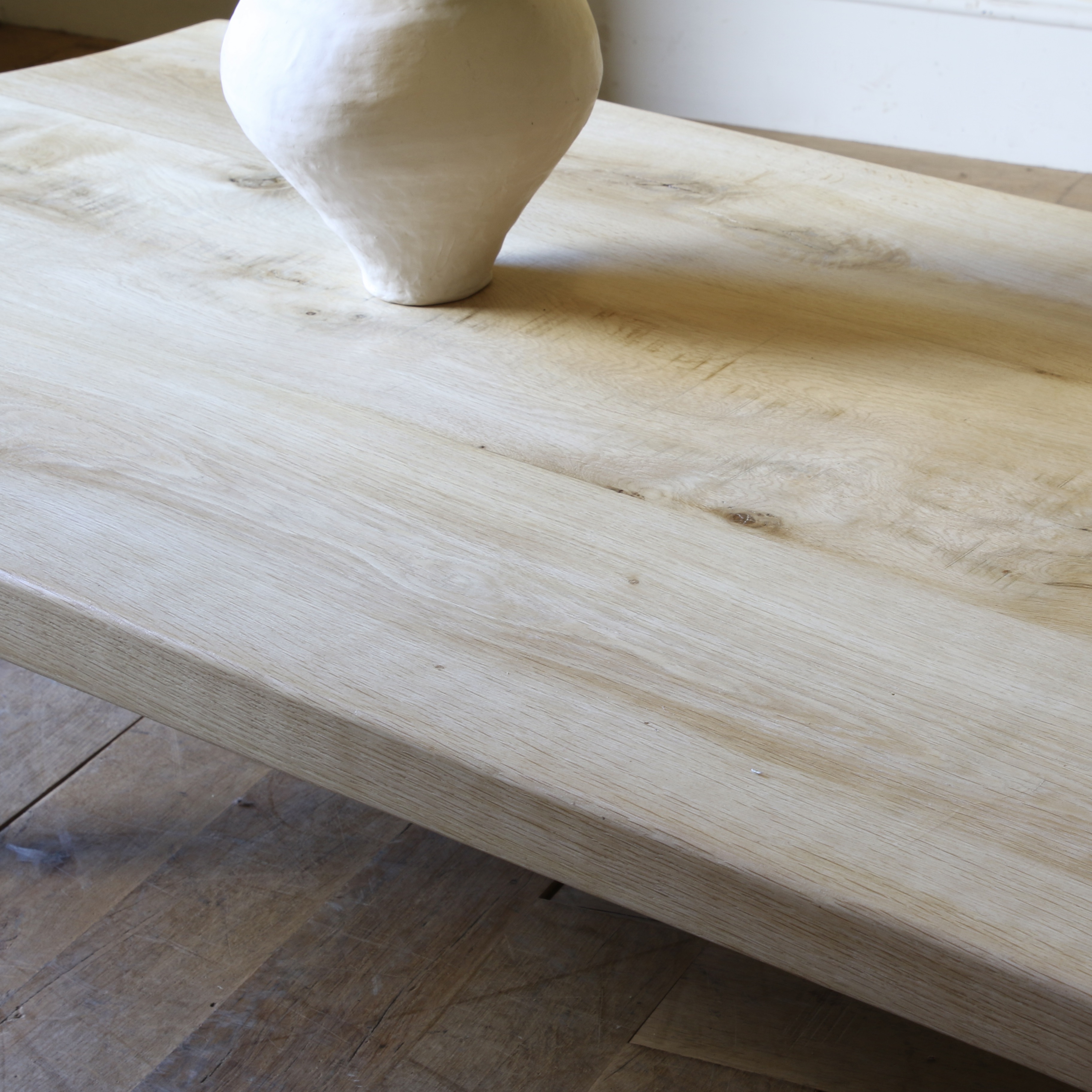 Wabi Sabi Coffee Table with Iron Legs